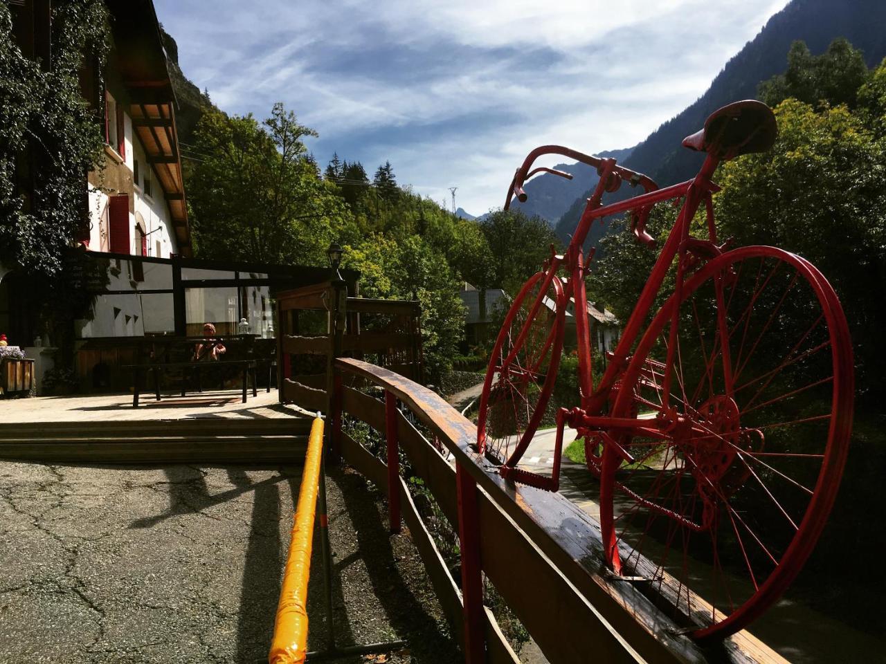 Hotel Au Bon Accueil Les Deux Alpes Exterior foto