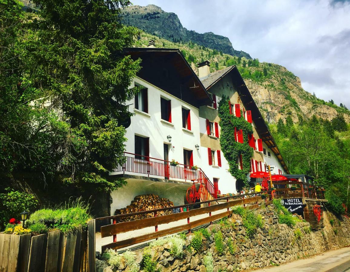 Hotel Au Bon Accueil Les Deux Alpes Exterior foto